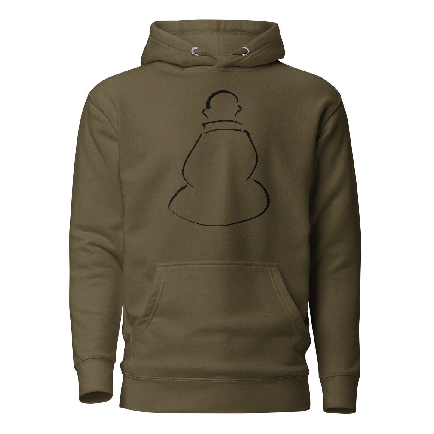 Zen Monk Thinking | Unisex Hoodie