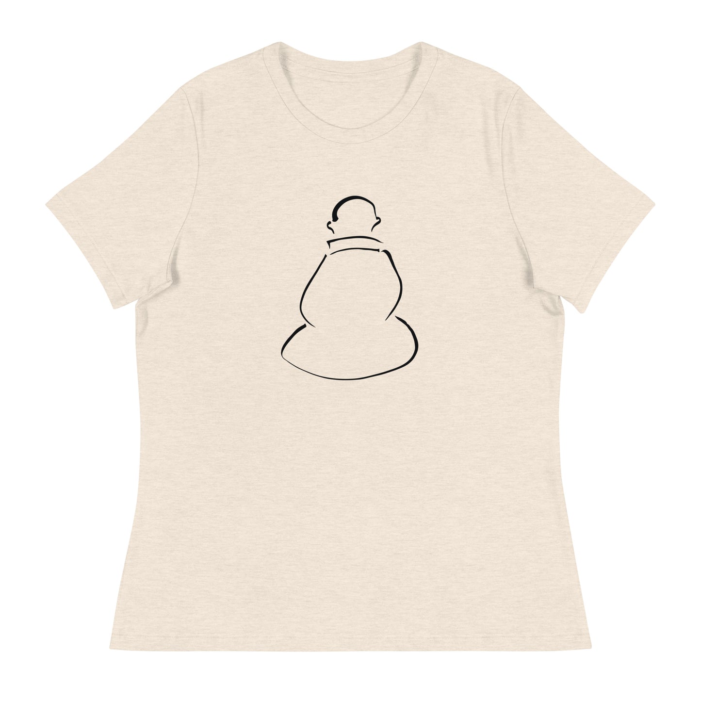 Zen Monk Thinking | Women's T-Shirt