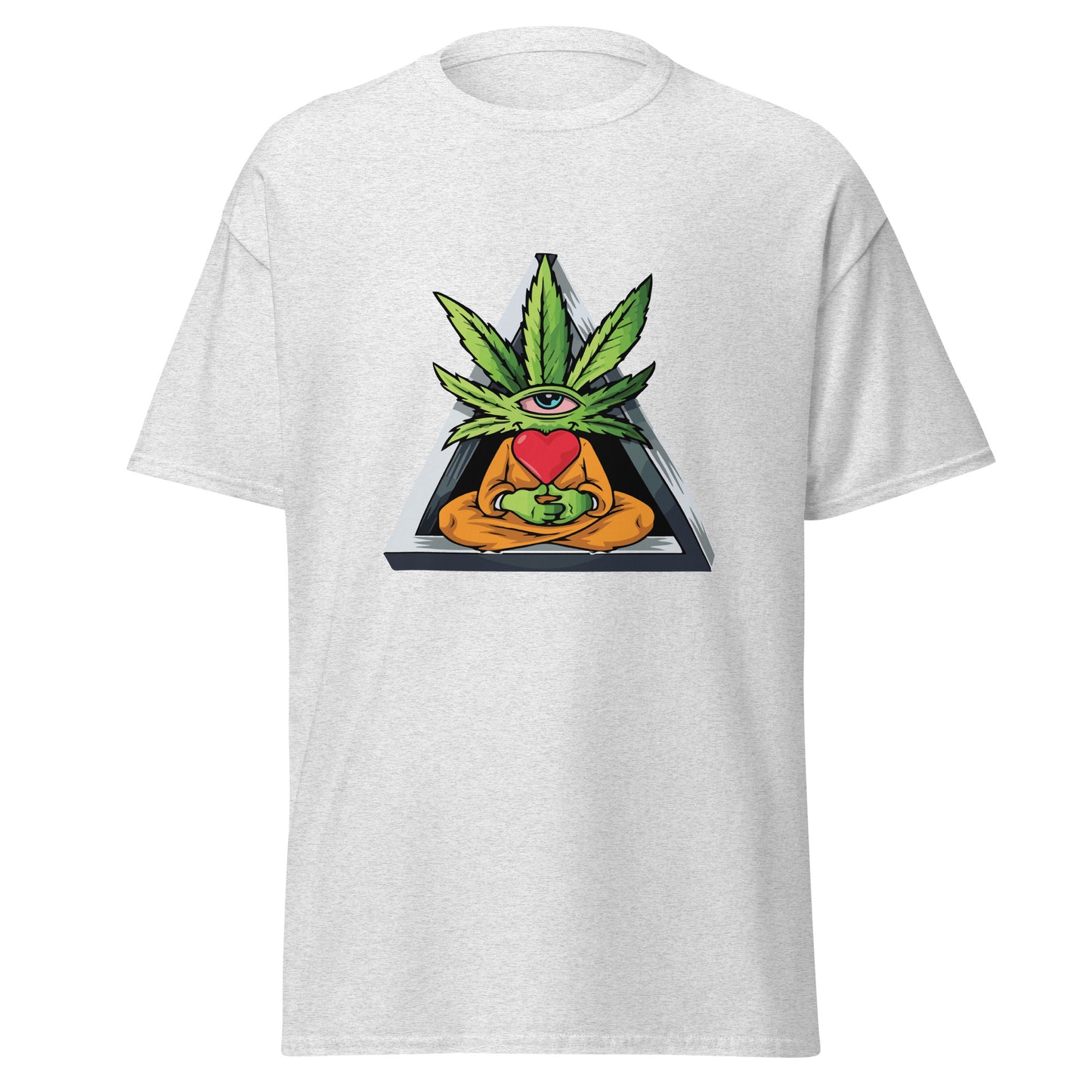 Cartoon Plant with Heart (Orange Robe) | Unisex Classic T-Shirt