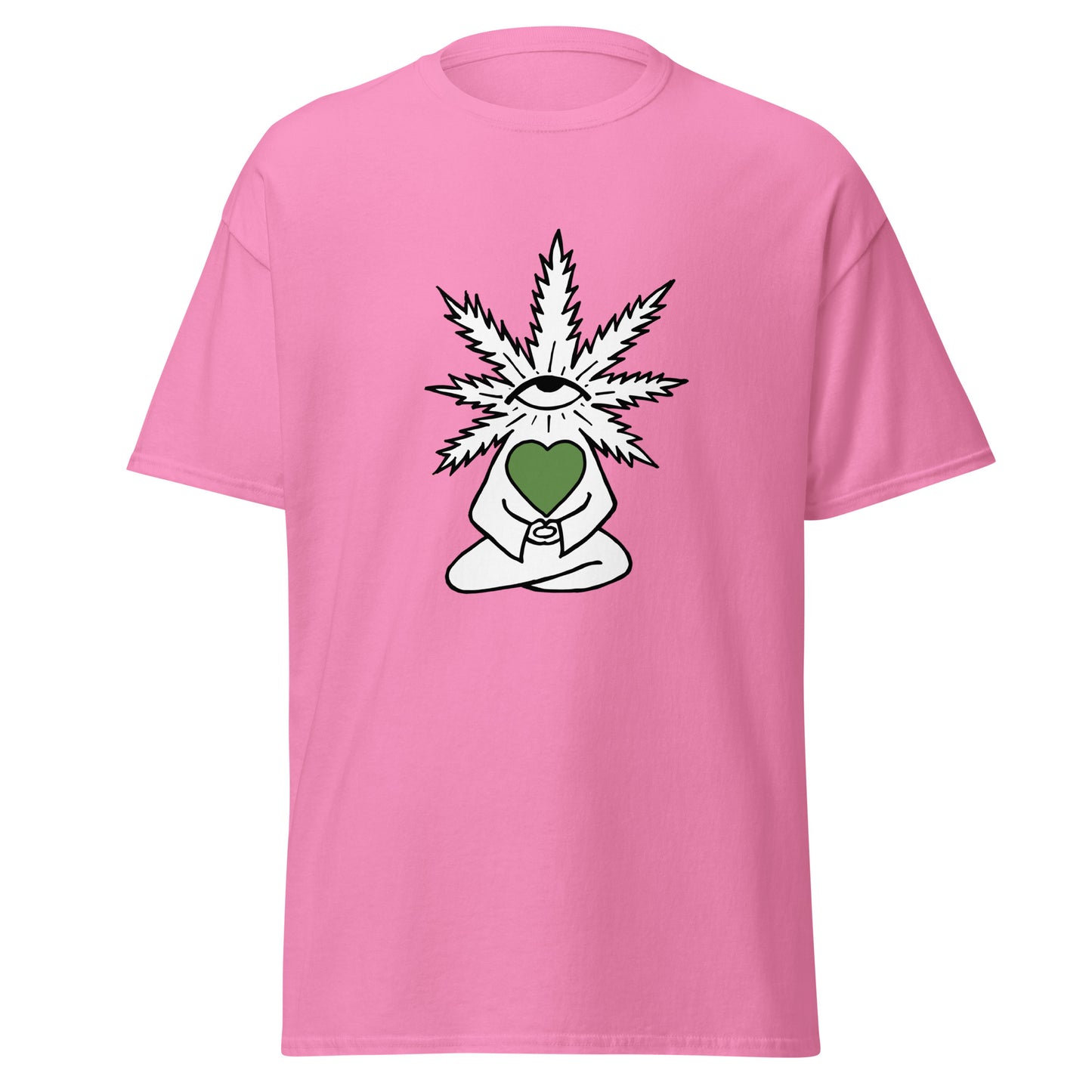 Plant with Green Heart and Eye | Unisex Classic T-Shirt