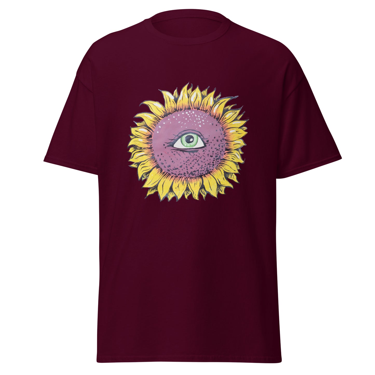 Sunflower Painting | Unisex Classic T-Shirt