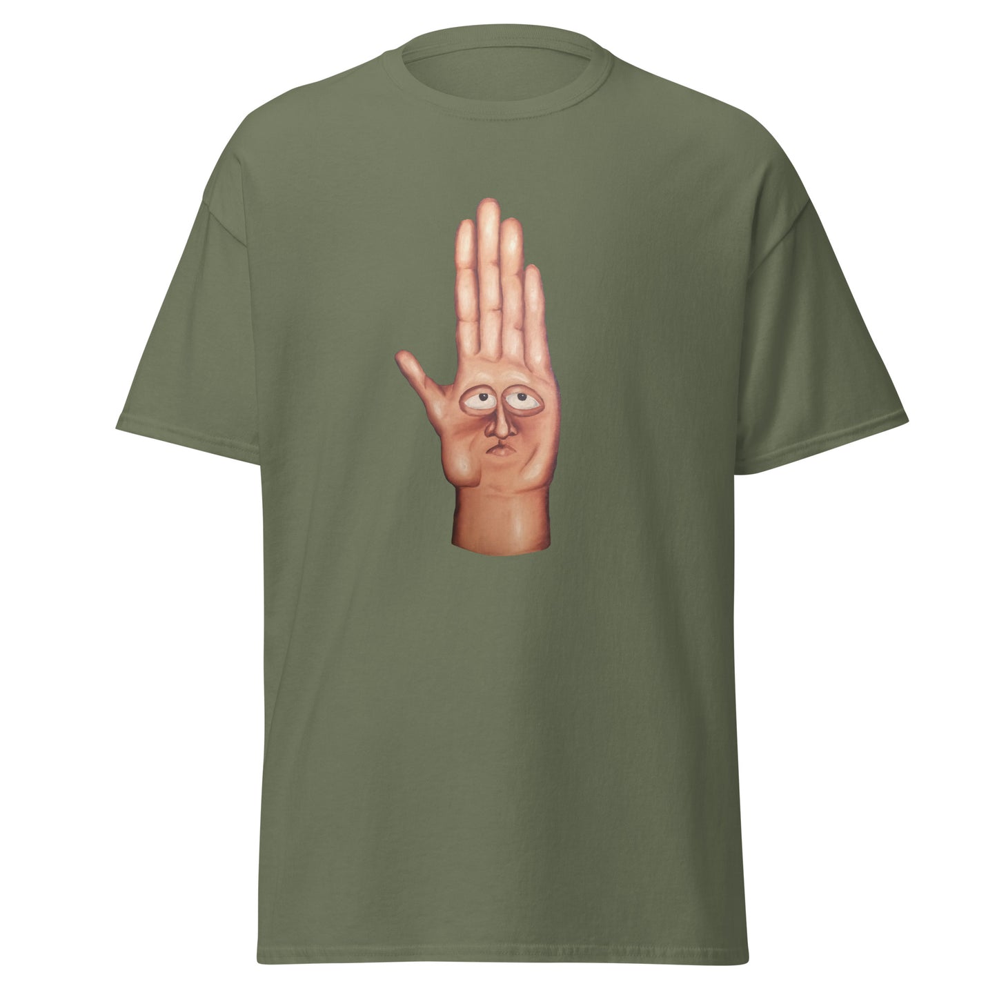 Hand with Eyes Painting | Unisex Classic T-Shirt