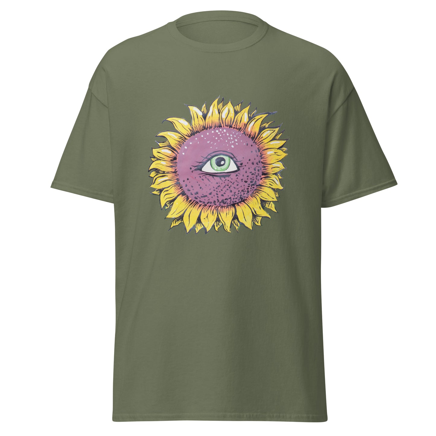 Sunflower Painting | Unisex Classic T-Shirt