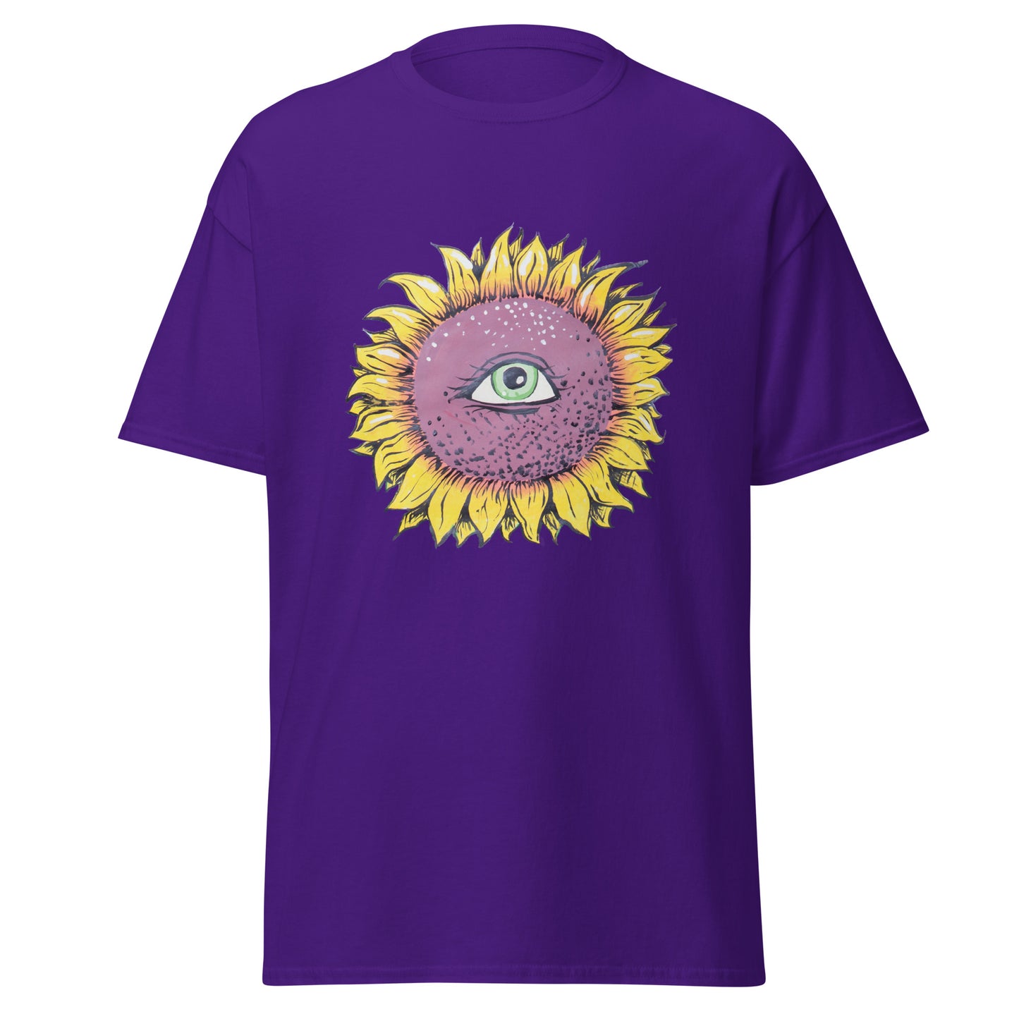 Sunflower Painting | Unisex Classic T-Shirt