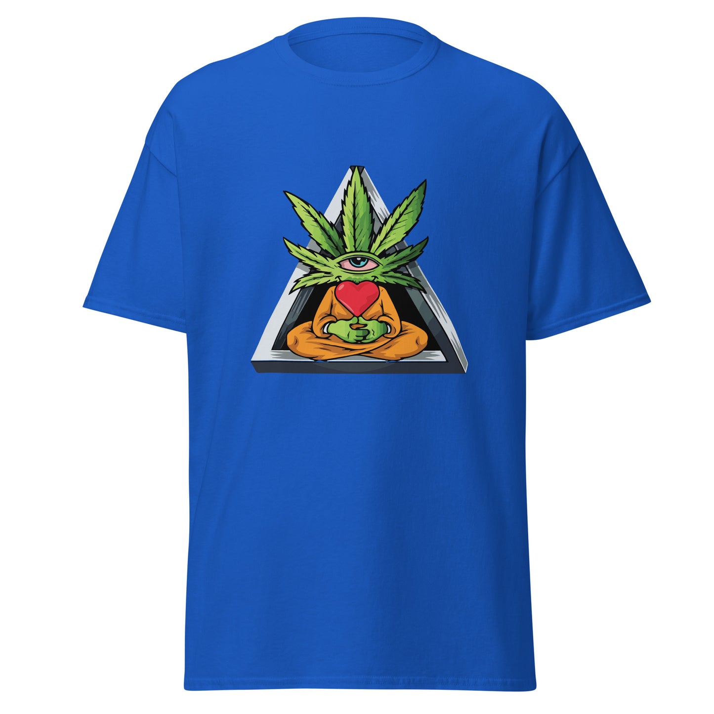 Cartoon Plant with Heart (Orange Robe) | Unisex Classic T-Shirt