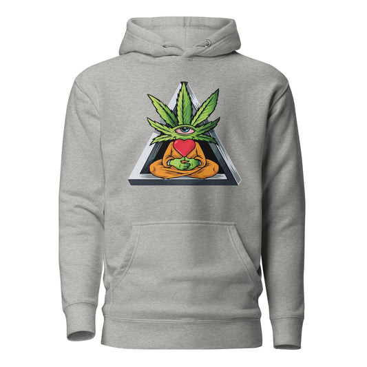 Cartoon Plant with Heart (Orange Robe) | Unisex Hoodie