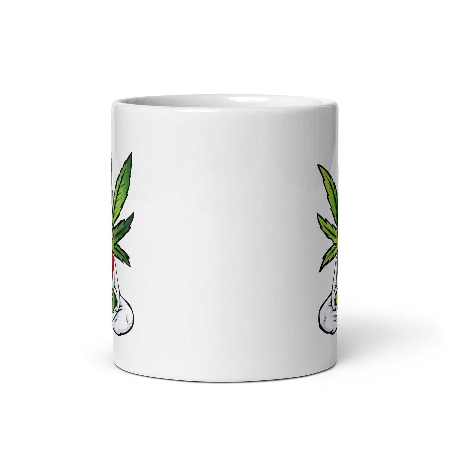 Cartoon Plant with Heart (White Robe) | Coffee Mug