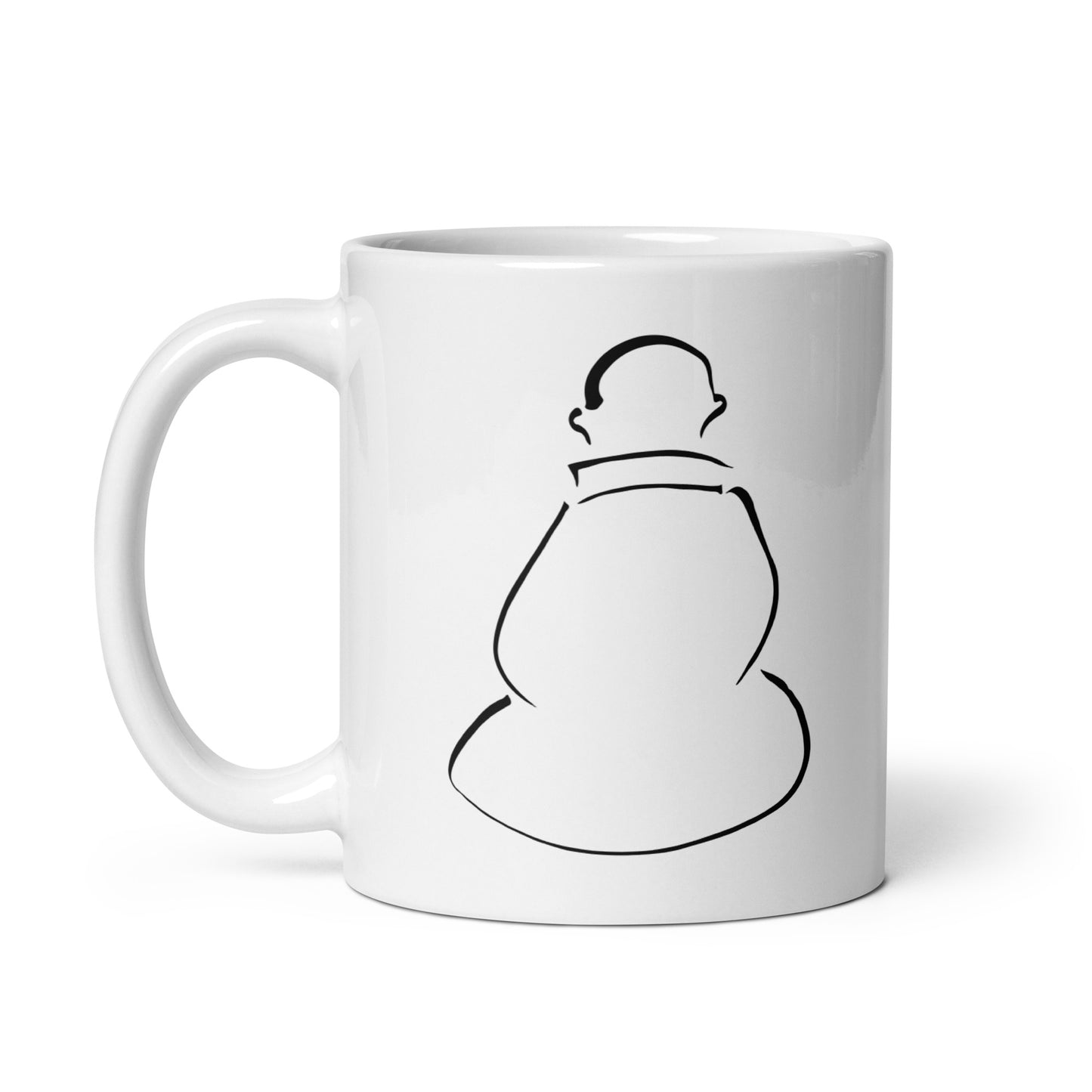 Zen Monk Thinking | Coffee Mug