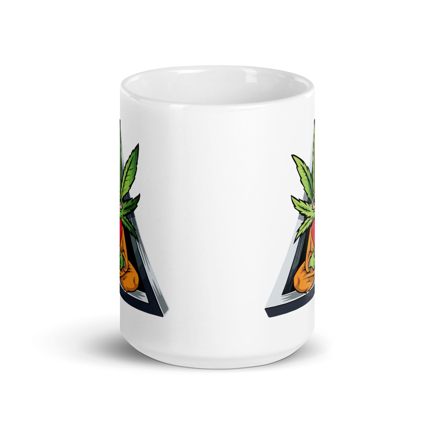 Cartoon Plant with Heart (Orange Robe) | Coffee Mug