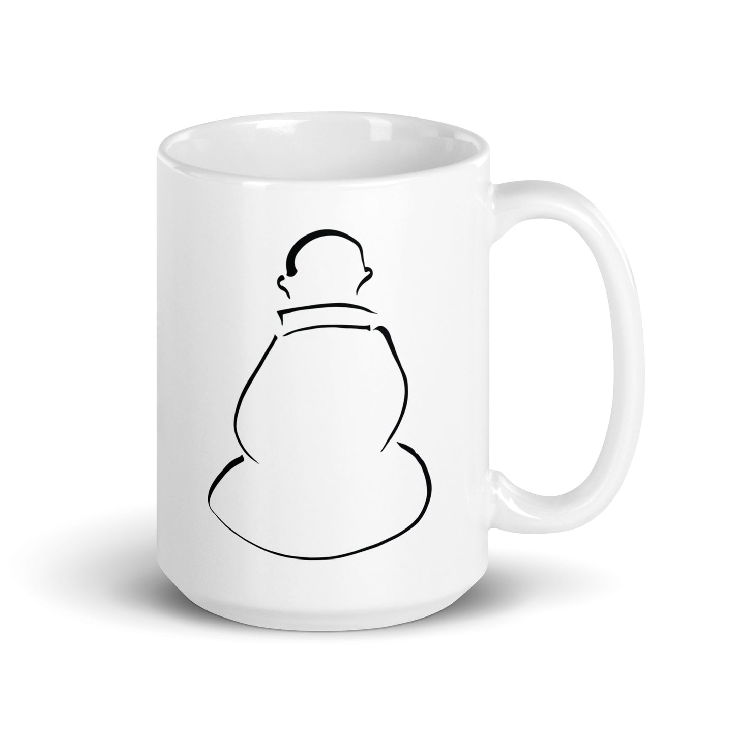 Zen Monk Thinking | Coffee Mug