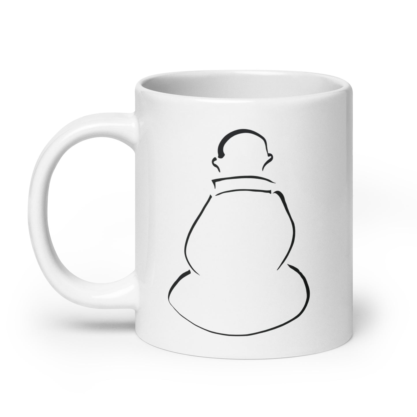 Zen Monk Thinking | Coffee Mug