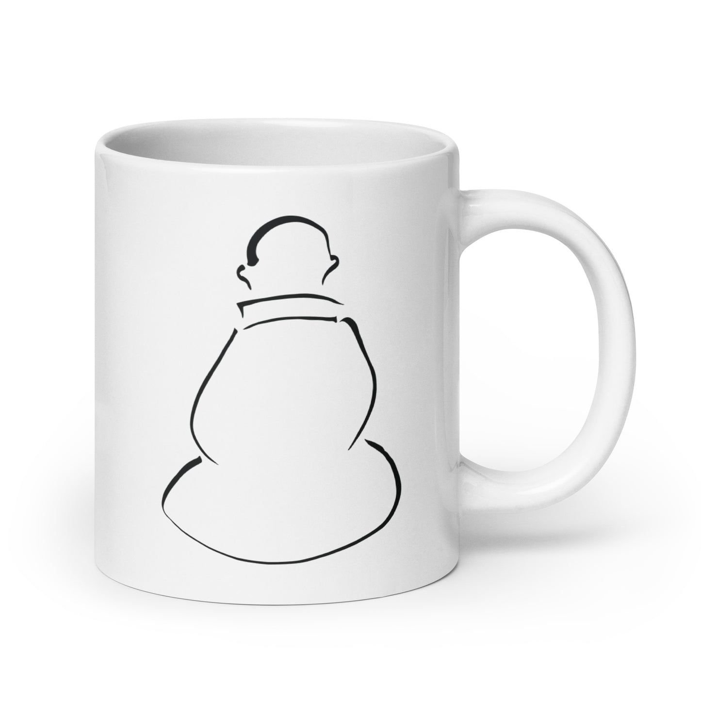 Zen Monk Thinking | Coffee Mug