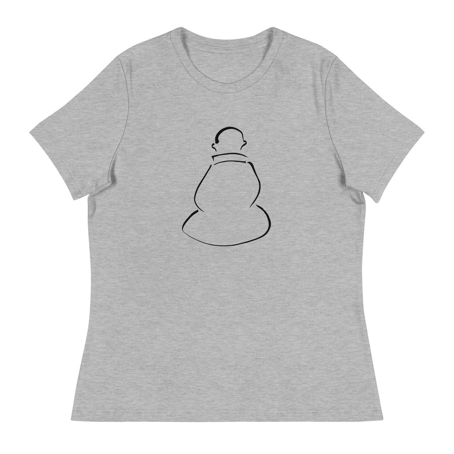 Zen Monk Thinking | Women's T-Shirt