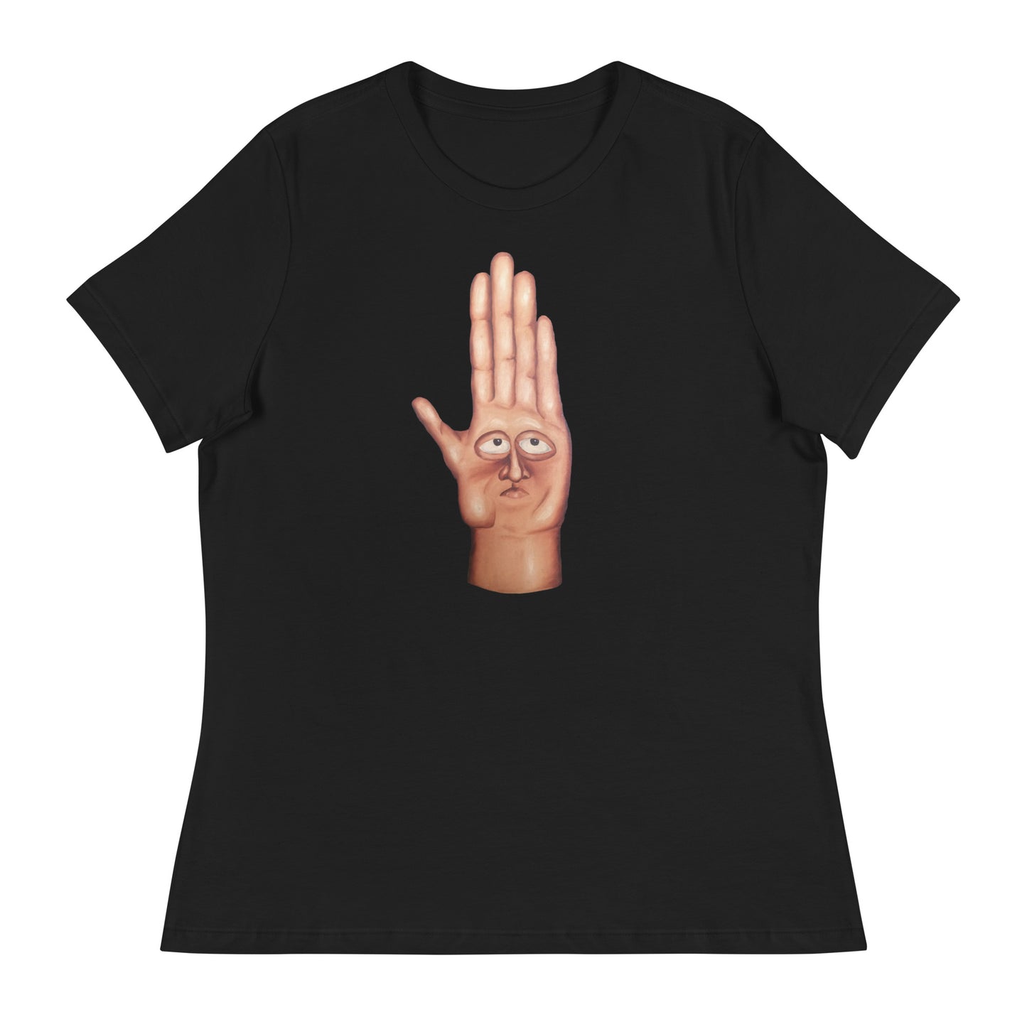 Hand with Eyes Painting | Women's T-Shirt