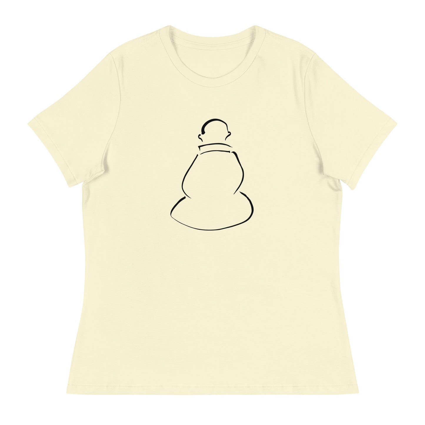 Zen Monk Thinking | Women's T-Shirt