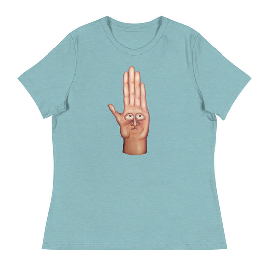 Hand with Eyes Painting | Women's T-Shirt