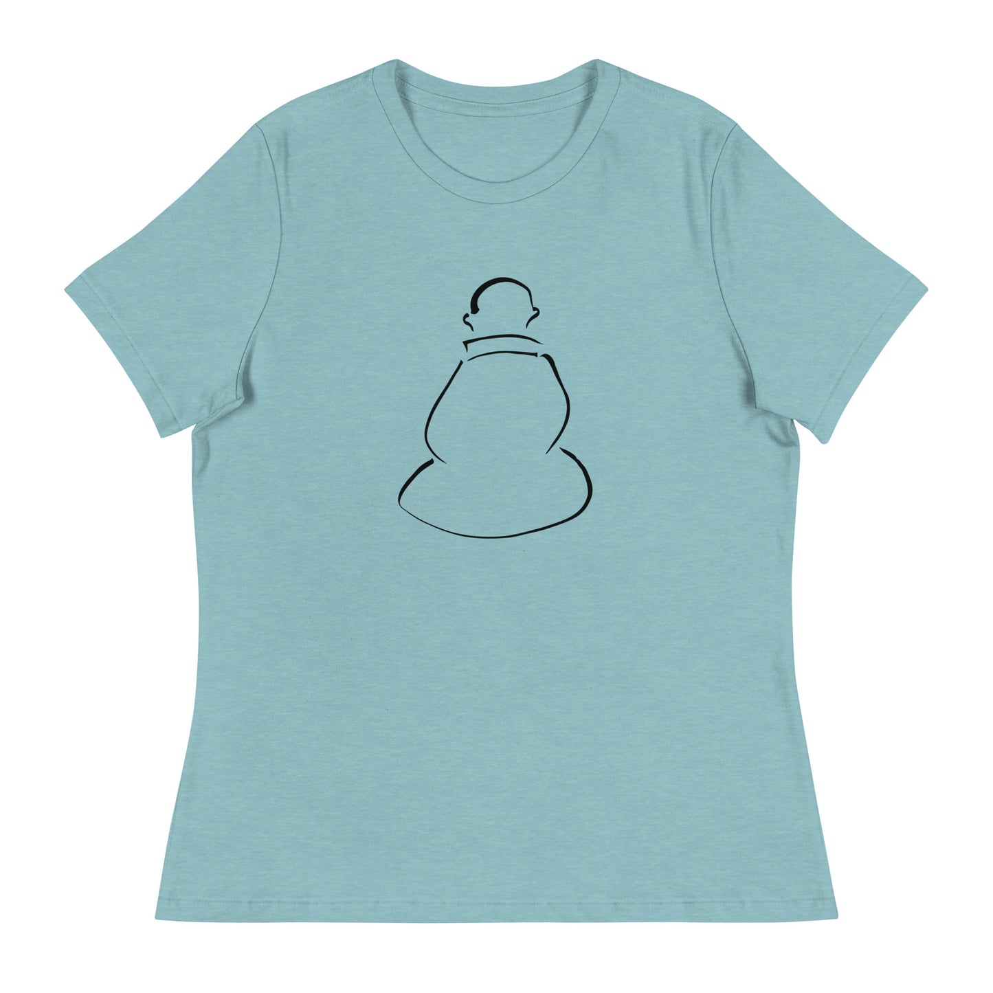 Zen Monk Thinking | Women's T-Shirt