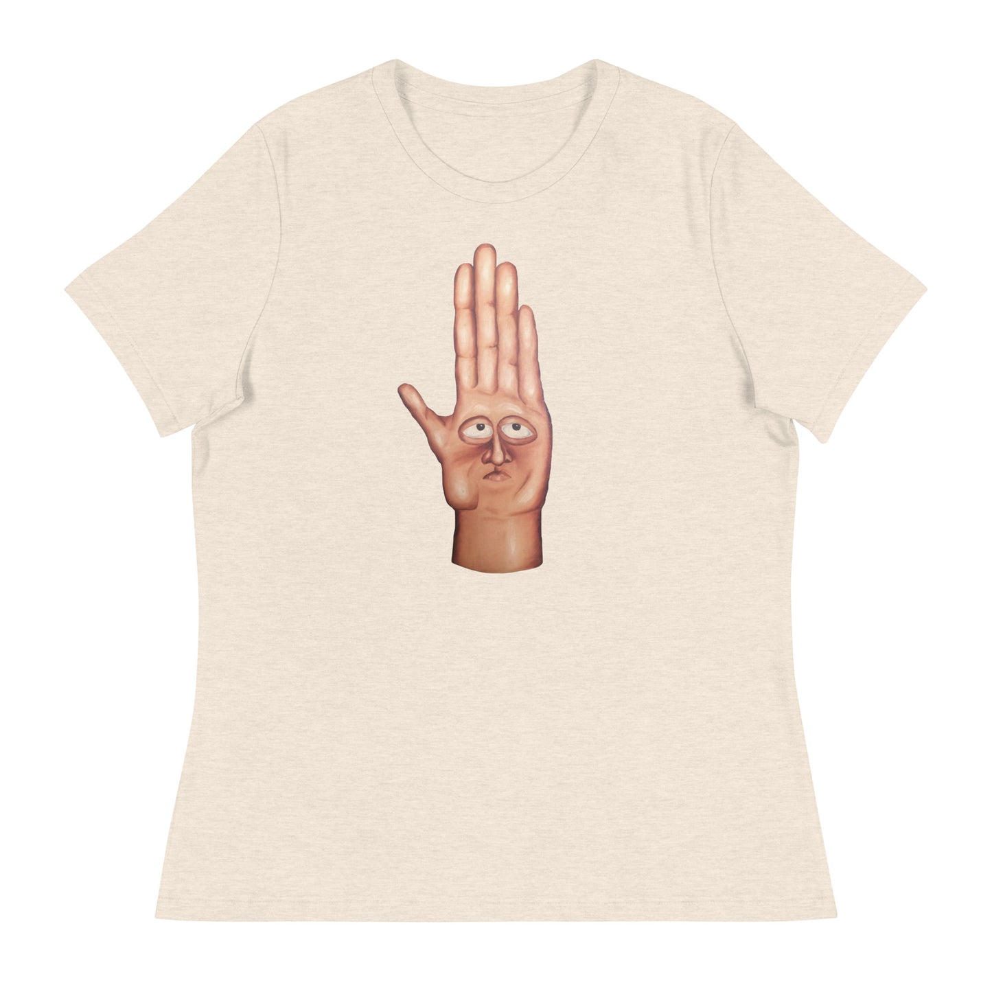 Hand with Eyes Painting | Women's T-Shirt