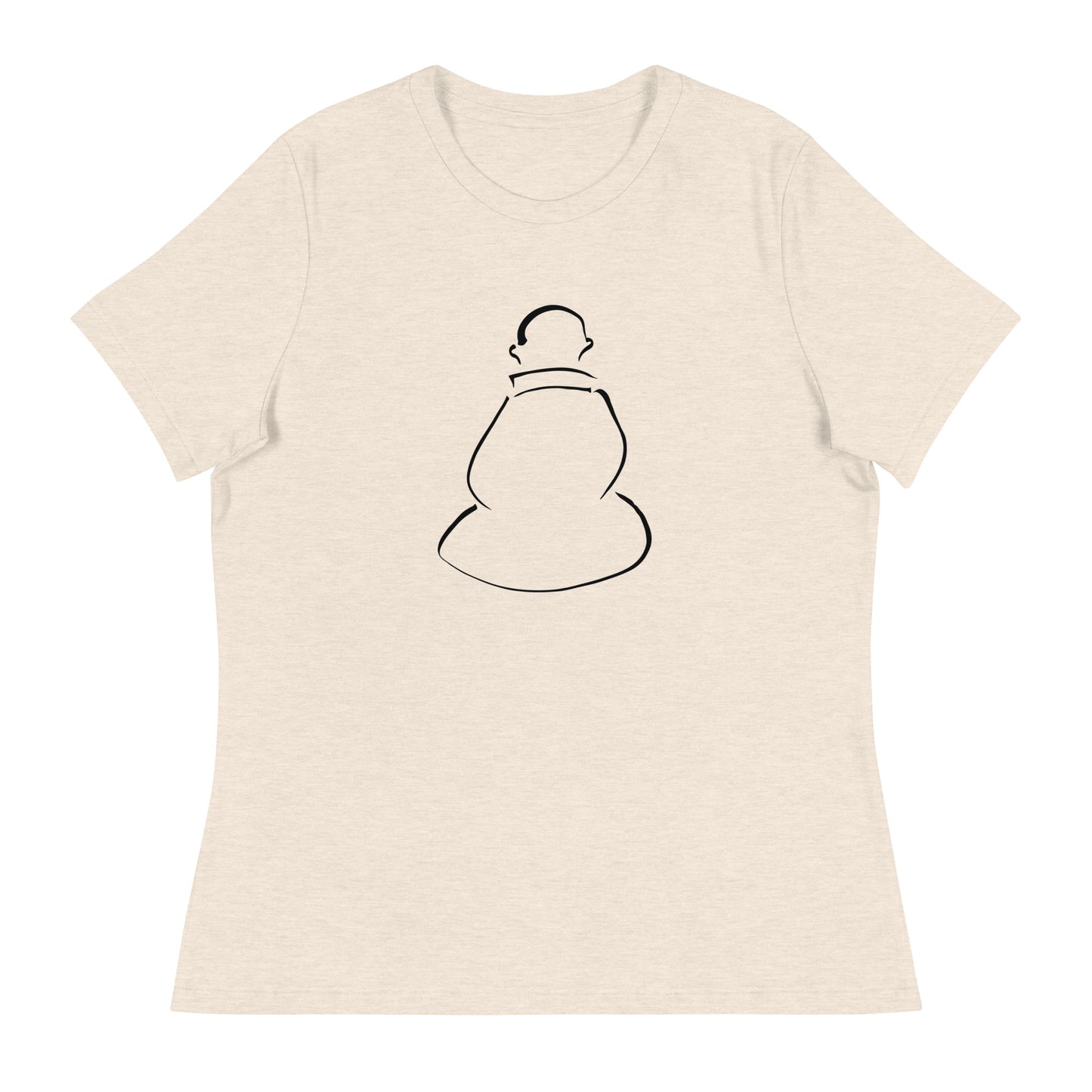 Zen Monk Thinking | Women's T-Shirt