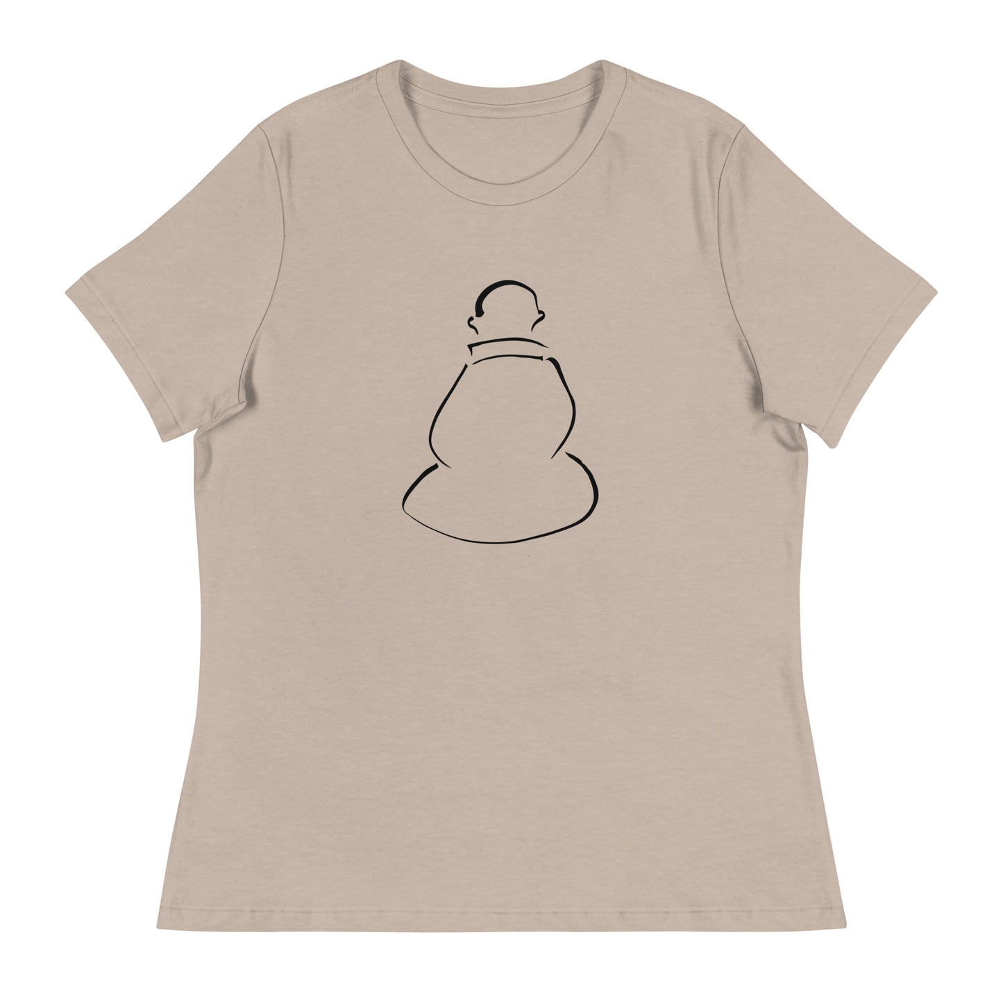 Zen Monk Thinking | Women's T-Shirt