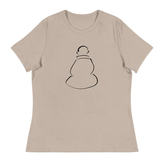 Zen Monk Thinking | Women's T-Shirt