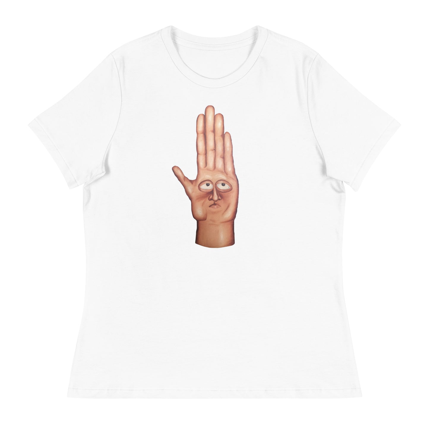 Hand with Eyes Painting | Women's T-Shirt